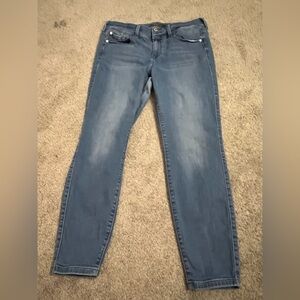 Torrid Super Soft Jeggings Medium Wash Skinny Straight Leg Jeans Size 16